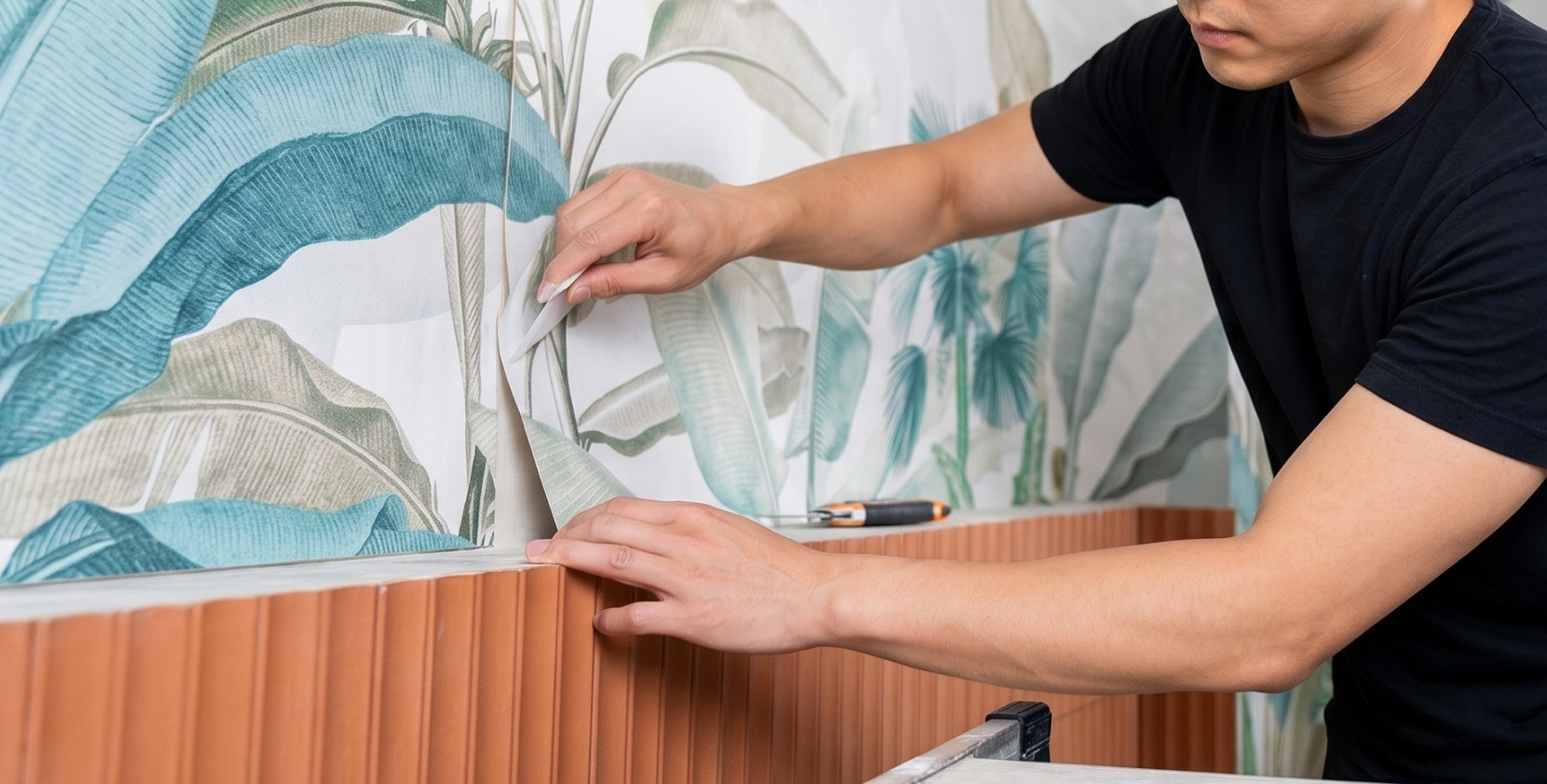 Perfect installation wallpaper